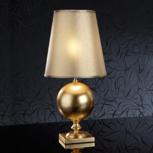 60 cm, guldfärgad bordslampa Terra