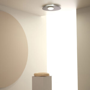 Axolight Kwic LED-taklampa, svart Ø 48 cm