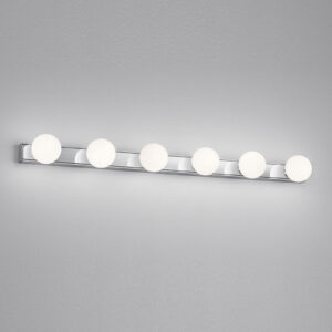 Helestra Lis LED-spegellampa, 6 lampor