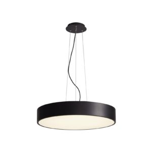 Arcchio Noabelle LED-hänglampa, svart, 80 cm