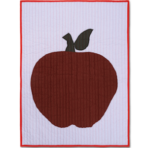 Apple Quiltad Pläd Lilac