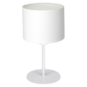 Bordslampa Soho, cylindrisk höjd 34 cm, vit