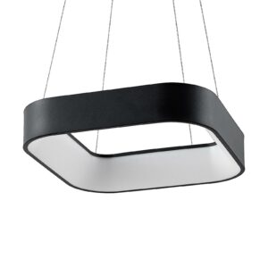 Arcchio Aleksi LED-hänglampa, 45 cm, kantig