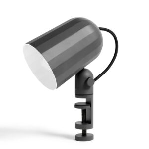 HAY Noc Clamp LED-klämlampa, mörkgrå