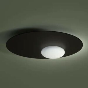 Axolight Kwic LED-taklampa, svart Ø36 cm